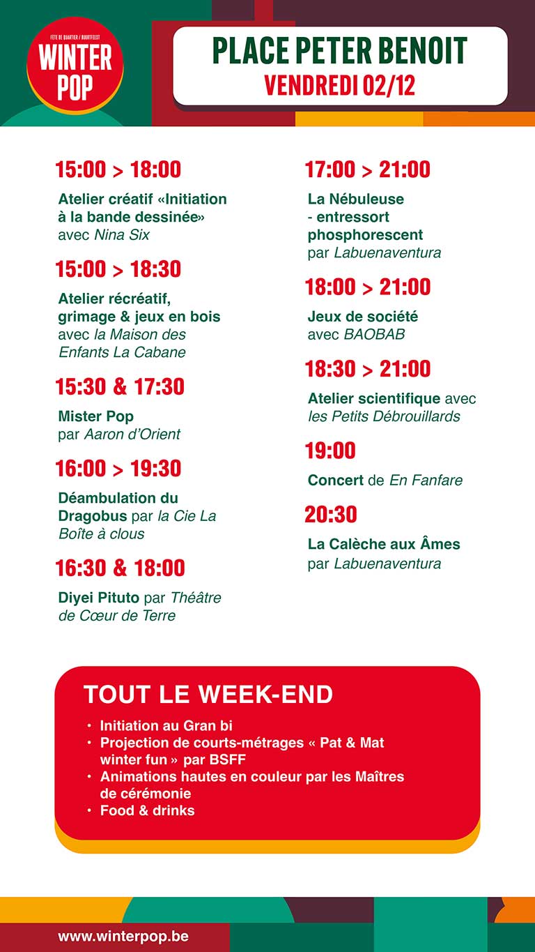 programmation neder over heembeek mob 01 - Winterpop