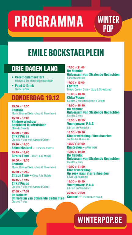 programma laken donderdag mob - Winterpop