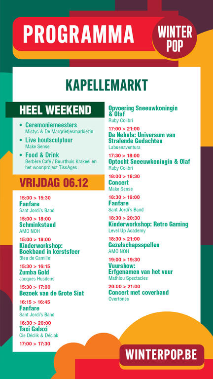 programma marollen vrijdag mob - Winterpop