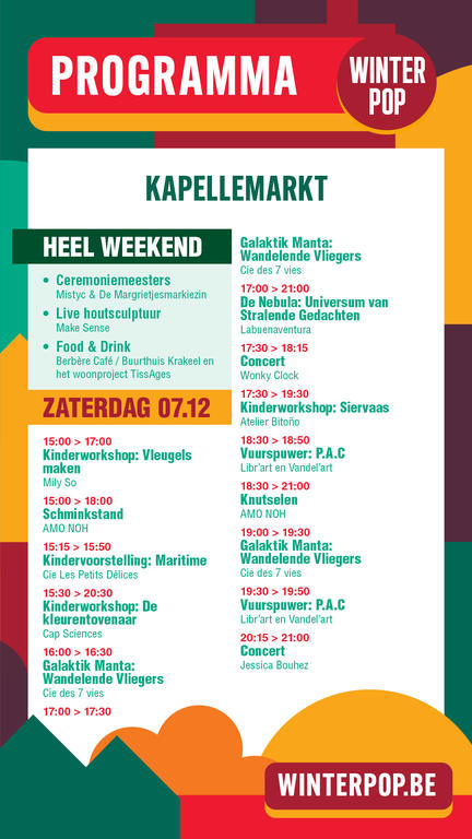 programma marollen zaterdag mob - Winterpop