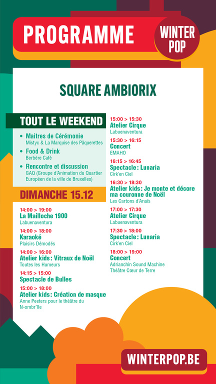 programme ambiorix dimanche mob - Winterpop