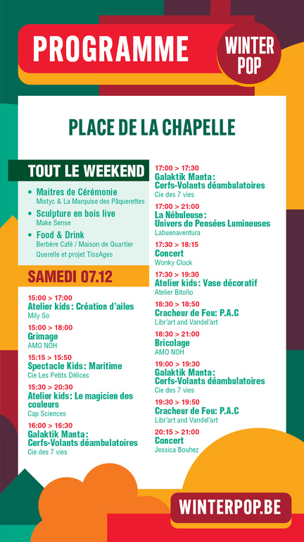 programme marolles samedi mob - Winterpop